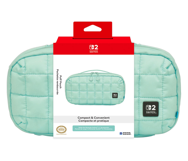 Hori Etui na konsole Puff Pouch - Cozy Green (switch 2) - 1471586 - zdjęcie 3